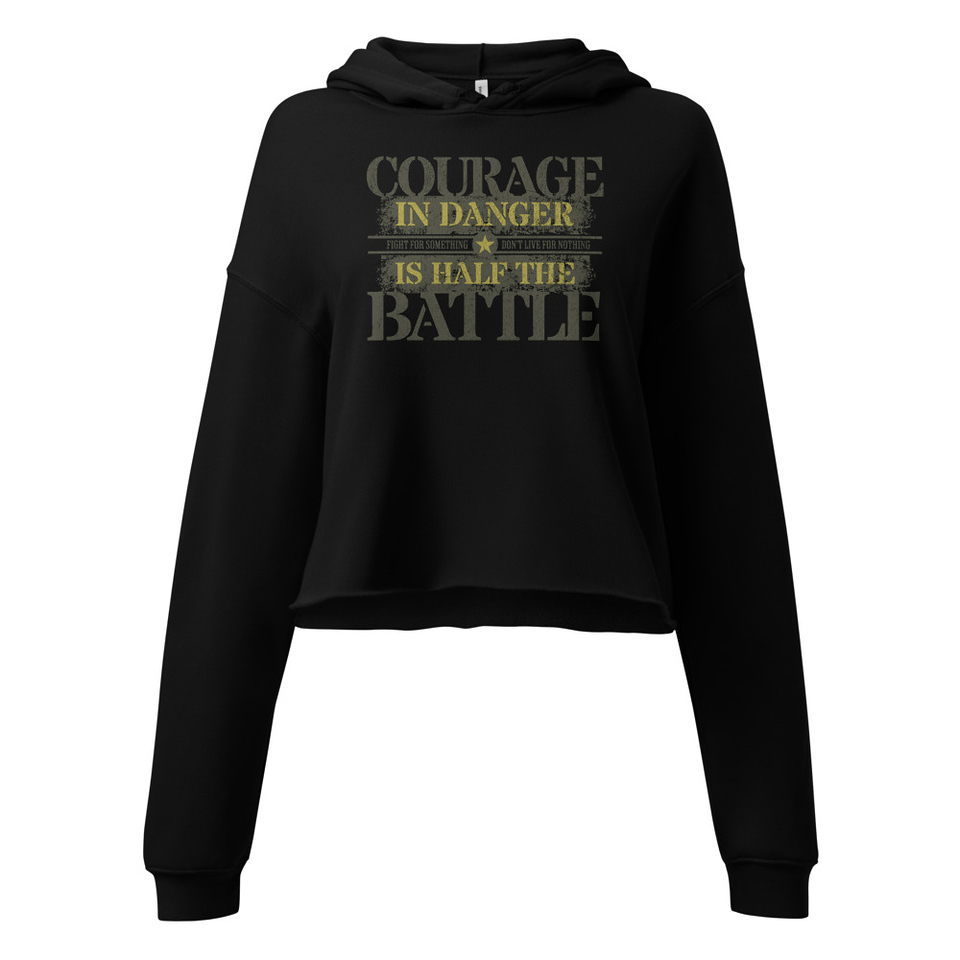 Brave Soldier Women's Cropped Hoodie