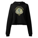 Capitalism - Earth Women's Cropped Hoodie