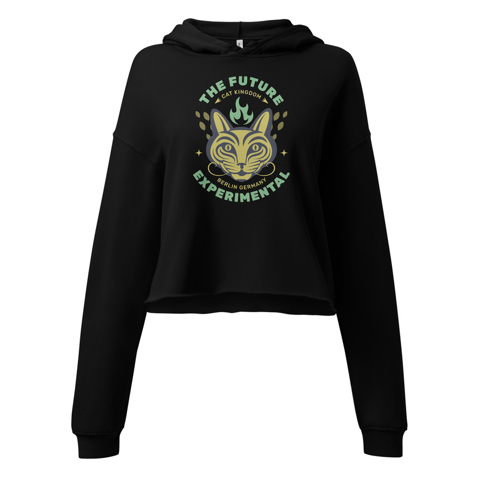 Cat Kingdom Berlin - Animal Women's Cropped Hoodie