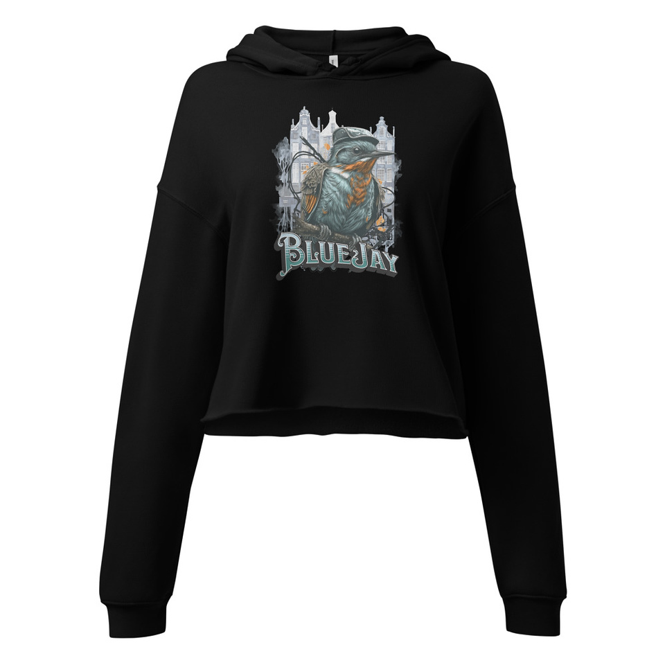 Classic Bird  Women's Cropped Hoodie