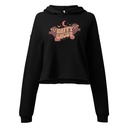 Cute Happy Ghost Women's Cropped Hoodie