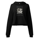 Dad Wanted Women's Cropped Hoodie