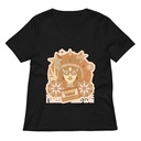 60s tee design Women's Relaxed V-Neck T-Shirt