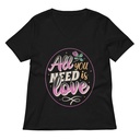 All you Need is Love - Valentines Day Women's Relaxed V-Neck T-Shirt