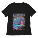 American Legend Women's Relaxed V-Neck T-Shirt
