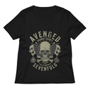 AVENGED SEVENFOLD Women's Relaxed V-Neck T-Shirt