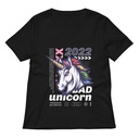 Bad Unicorn - Horse Women's Relaxed V-Neck T-Shirt