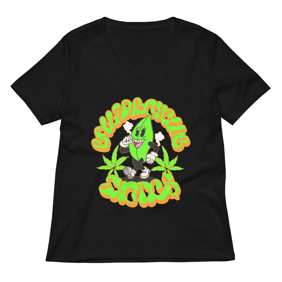 Ballerboyclub Exotics Women's Relaxed V-Neck T-Shirt