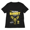 Bandit Aesthetic - Scorpion Women's Relaxed V-Neck T-Shirt