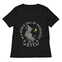 Be A Witch Women's Relaxed V-Neck T-Shirt