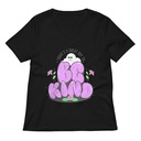 Be Kind Women's Relaxed V-Neck T-Shirt
