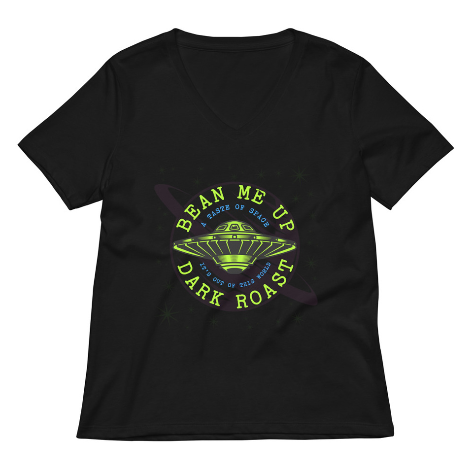 Bean Me Up Women's Relaxed V-Neck T-Shirt