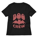 Boo Crew Women's Relaxed V-Neck T-Shirt