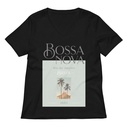Bossa Nova Women's Relaxed V-Neck T-Shirt