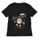 Budget Women's Relaxed V-Neck T-Shirt