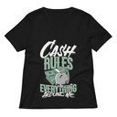 Cash Rules Women's Relaxed V-Neck T-Shirt