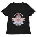 Cerberus - Underworld Dogs Women's Relaxed V-Neck T-Shirt