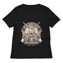 Chasing the Frontier Women's Relaxed V-Neck T-Shirt