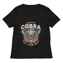 Cobra Power - Sports Women's Relaxed V-Neck T-Shirt