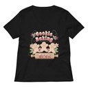 Cookie Baking Crew Women's Relaxed V-Neck T-Shirt