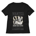 Dad Wanted Women's Relaxed V-Neck T-Shirt