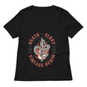 Death or Glory - Sword Snake Women's Relaxed V-Neck T-Shirt