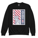 4th of July Youth Crew Neck Sweatshirt