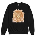 60s tee design Youth Crew Neck Sweatshirt