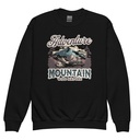 Adventure Mountain Wild Nature Youth Crew Neck Sweatshirt