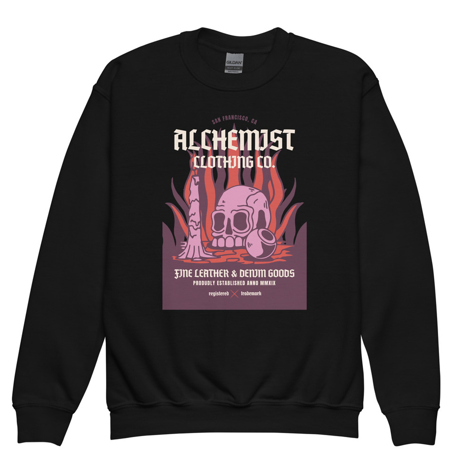 Alchemist Clothing Co. - Halloween Youth Crew Neck Sweatshirt