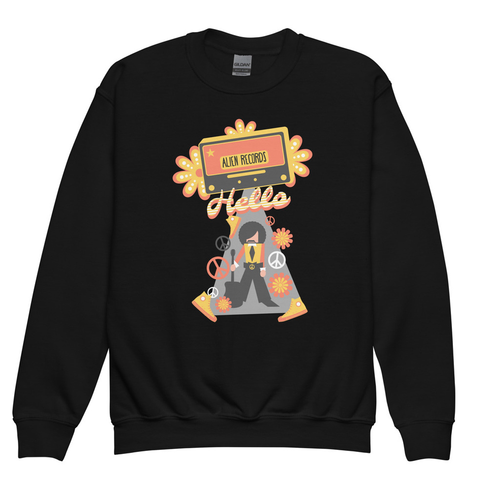 Alien Records  Youth Crew Neck Sweatshirt