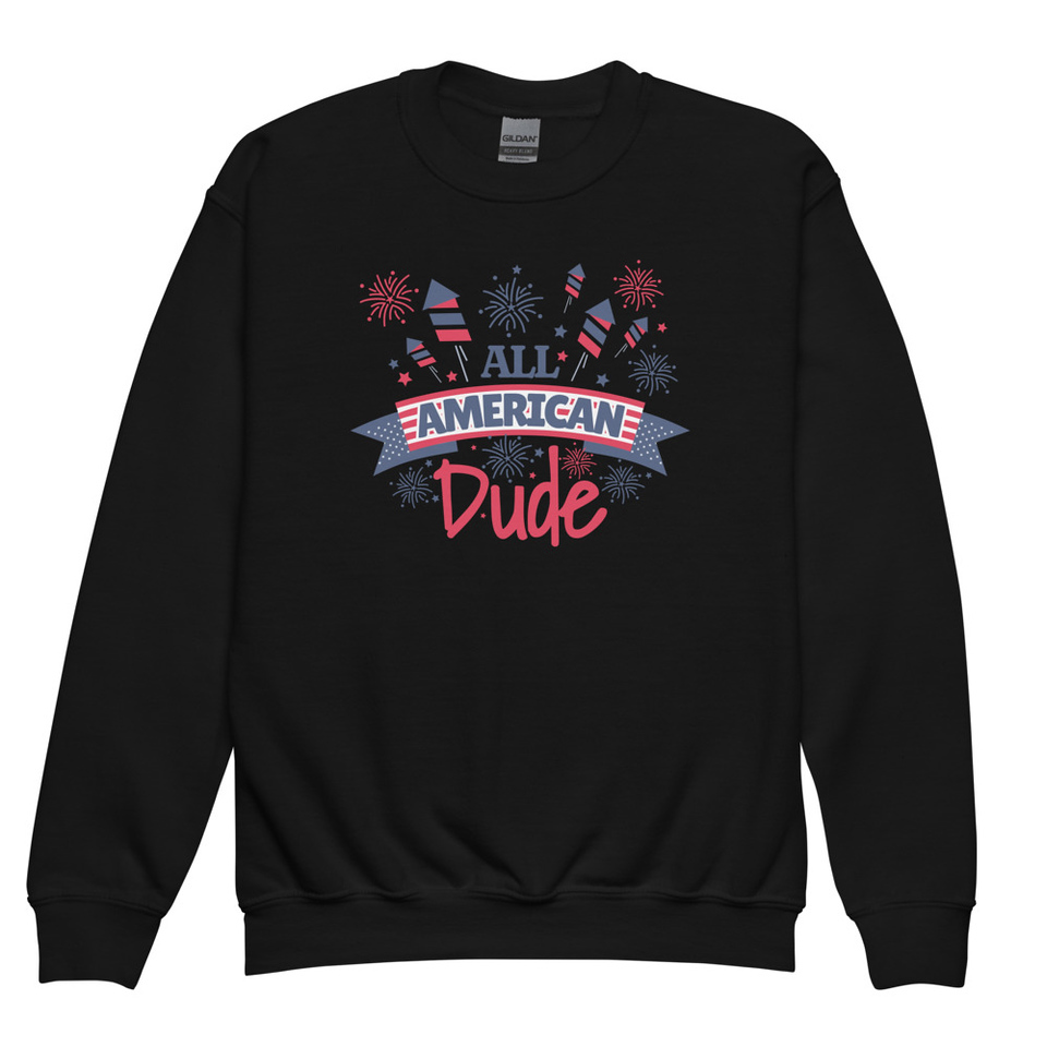 All American Youth Crew Neck Sweatshirt