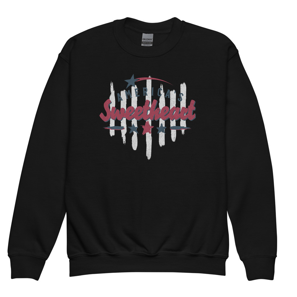 America's Sweetheart Youth Crew Neck Sweatshirt
