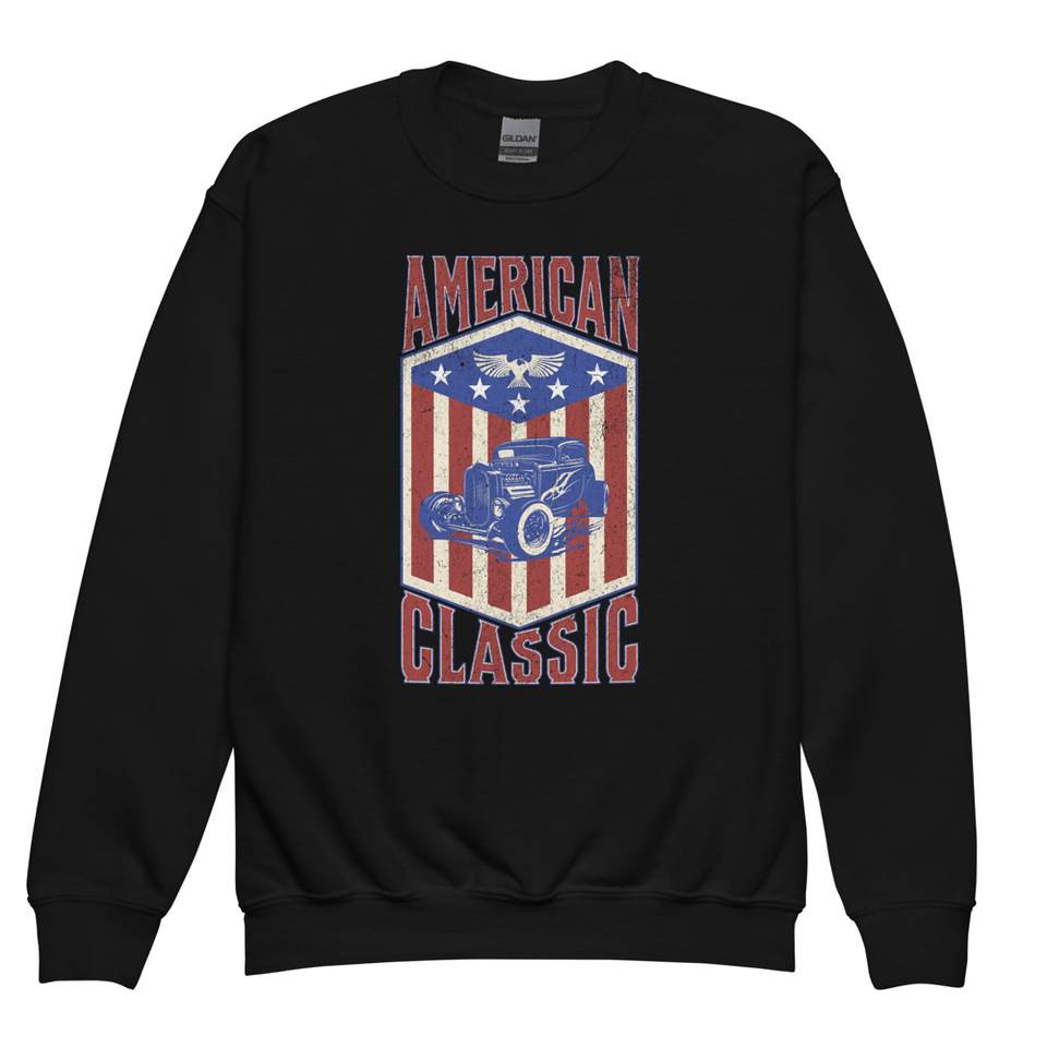 american classic Youth Crew Neck Sweatshirt