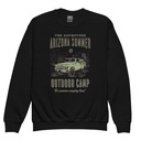 Arizona Outdoor Camp - Classic Truck Youth Crew Neck Sweatshirt