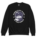 Astronaut Youth Crew Neck Sweatshirt