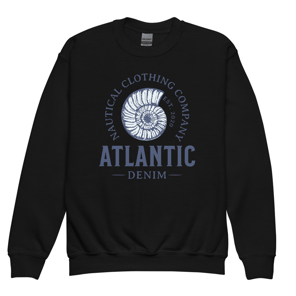 Atlantic Denim - Nautical Youth Crew Neck Sweatshirt