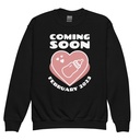 Baby Announcement - Feeding Bottle Youth Crew Neck Sweatshirt