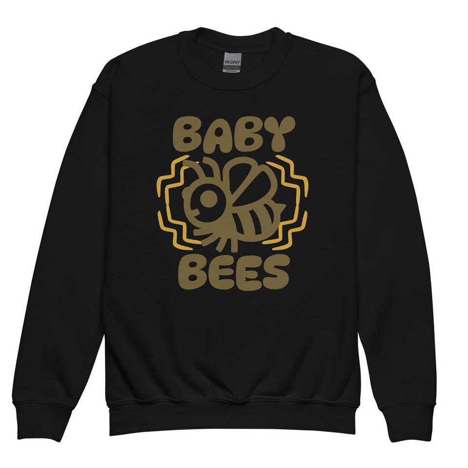 Baby Bees - Cute Insect Youth Crew Neck Sweatshirt