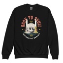 Back to Skull - Authenthic Design  Youth Crew Neck Sweatshirt