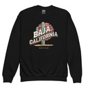 Baja Cali Mexico Youth Crew Neck Sweatshirt