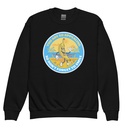 Banana project _-) Youth Crew Neck Sweatshirt