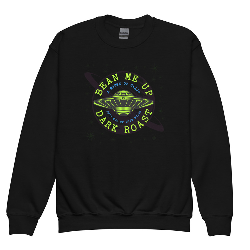 Bean Me Up Youth Crew Neck Sweatshirt