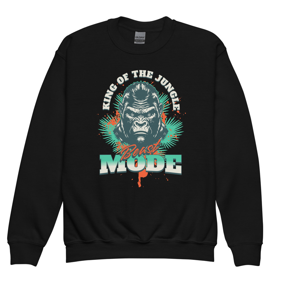 Beast Mode Youth Crew Neck Sweatshirt