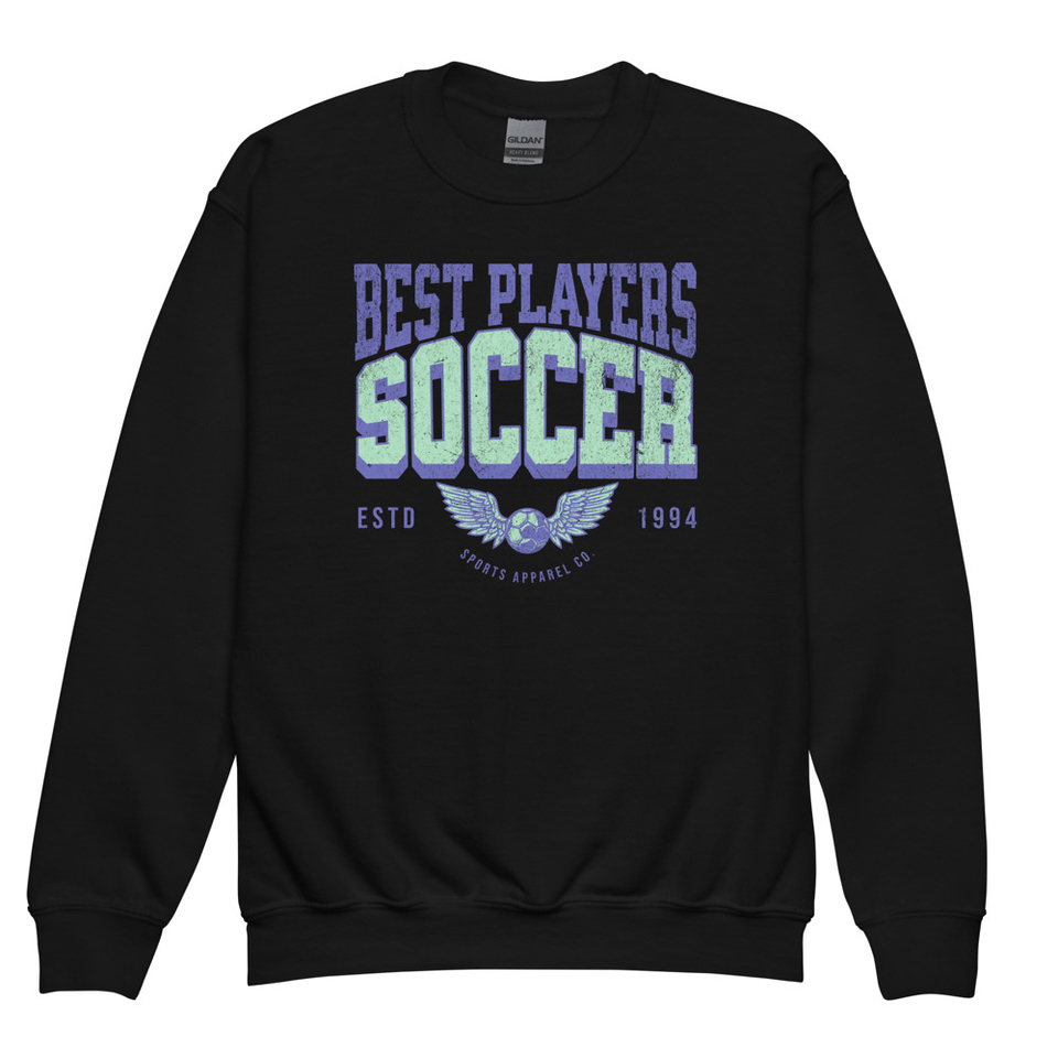 Best Players Soccer Youth Crew Neck Sweatshirt