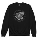 Bold Tiger Spirit Youth Crew Neck Sweatshirt