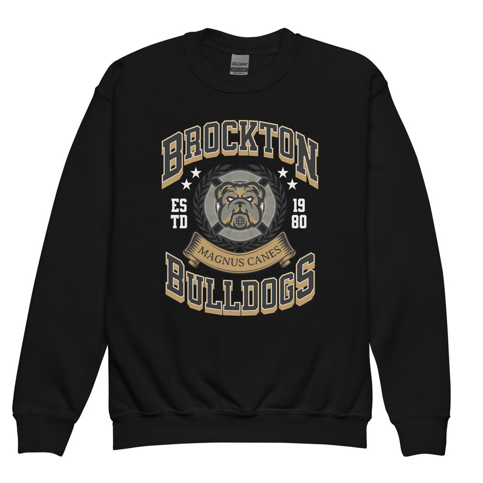 Brockton Bulldogs Youth Crew Neck Sweatshirt