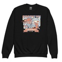 Brooklyn Basketball Team - Athletic Sports Youth Crew Neck Sweatshirt