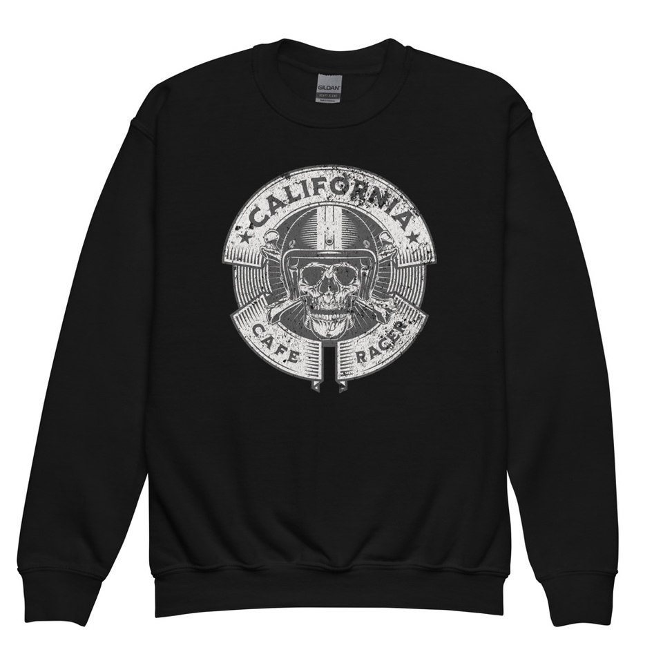 CAFE RACERS FUNNY Youth Crew Neck Sweatshirt