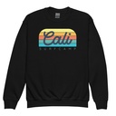Cali Surf Camp - Outdoor Youth Crew Neck Sweatshirt